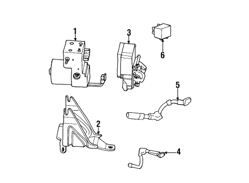 1998 Pontiac Grand Prix Control Module Diagram for 19302001