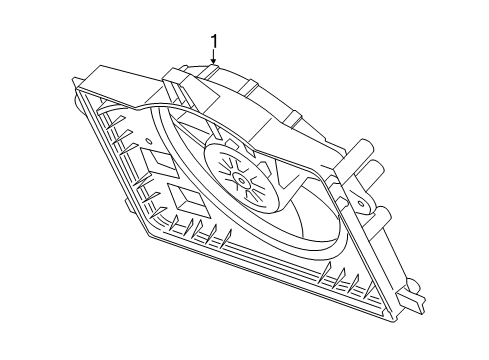 2017 Chevy Corvette Cooling System, Radiator, Water Pump, Cooling Fan Diagram 2 - Thumbnail