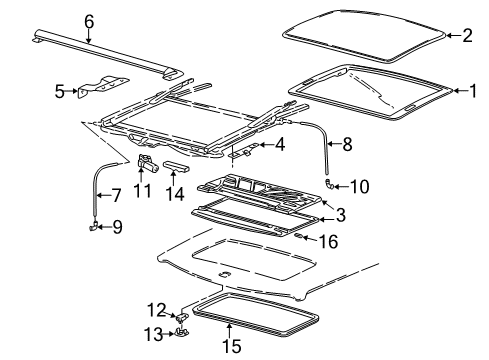 2002 Chevy Malibu Sunroof Diagram