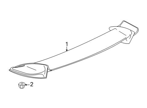 2005 Pontiac Grand Am Rear Spoiler Diagram