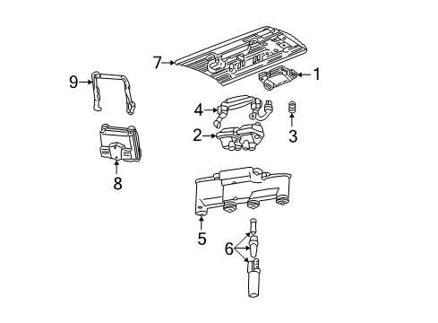 2000 Pontiac Sunfire Ignition System Diagram 2 - Thumbnail