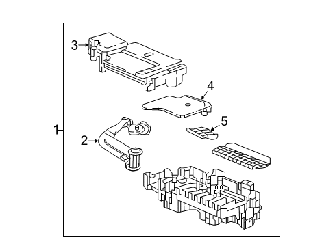 2018 Chevy Cruze Fuse Diagram for 39012681