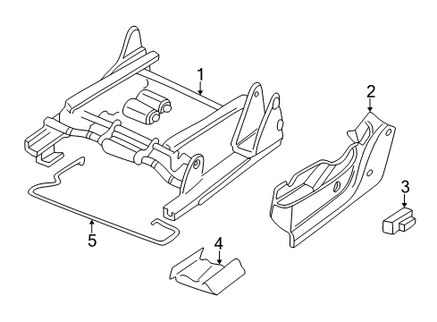 2006 Chevy Silverado 1500 Tracks & Components Diagram 8 - Thumbnail