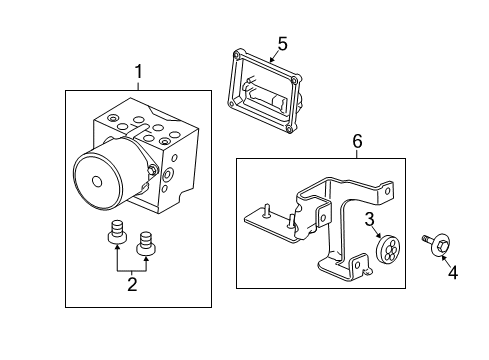 2014 Chevy Silverado 2500 HD Anti-Lock Brakes Diagram