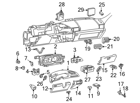 1996 Chevy Camaro Neutral Safety Switch Diagram for 14069600