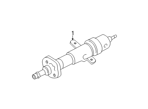 2000 Chevy Impala Steering Column & Wheel Diagram 2 - Thumbnail