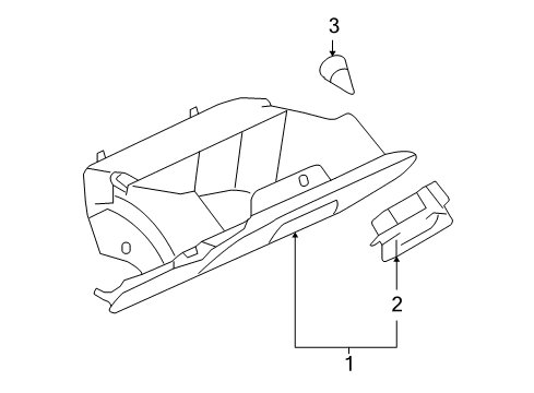 2007 Chevy Impala Glove Box Diagram