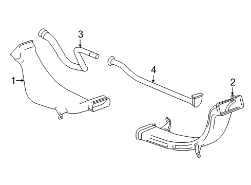 2022 Cadillac XT5 Ducts Diagram 3 - Thumbnail
