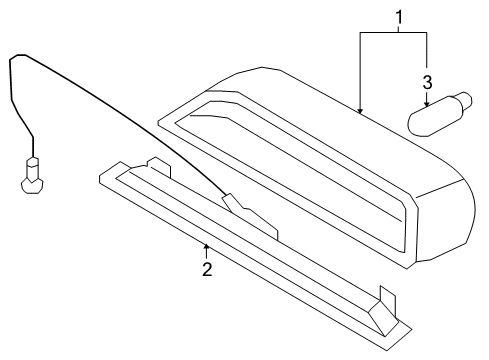 2008 Chevy Aveo High Mount Lamps Diagram