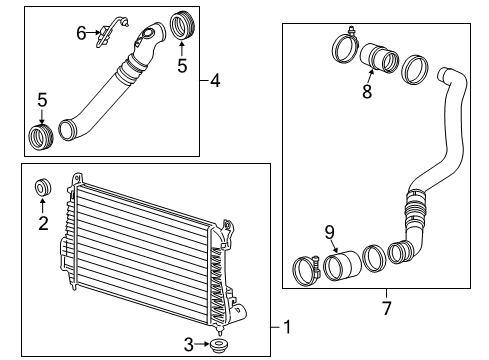 2014 Chevy Silverado 2500 HD Intercooler Diagram