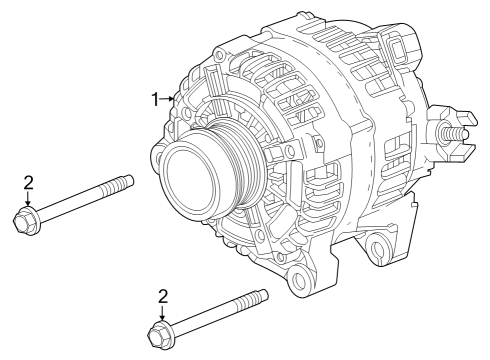 2024 Buick Encore GX Alternator Diagram 1 - Thumbnail