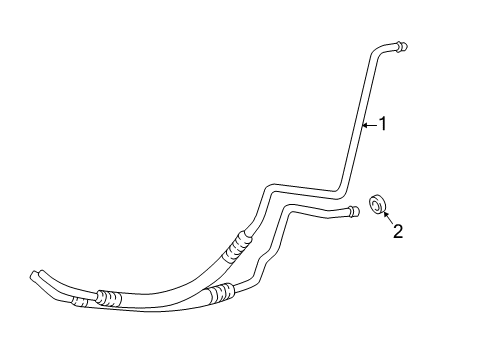 2017 Chevy Express 2500 Trans Oil Cooler Lines Diagram