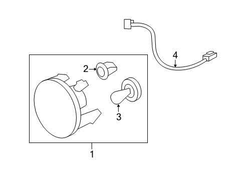 2007 Chevy Suburban 2500 Chassis Electrical - Fog Lamps Diagram