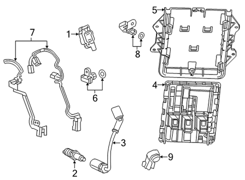 2022 Chevy Silverado 3500 HD Ignition System Diagram