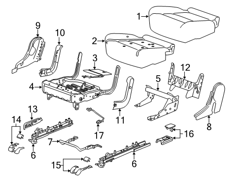 2020 GMC Acadia Heated Seats Diagram 4 - Thumbnail