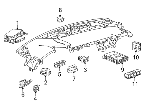 2022 Chevy Camaro Blower Motor & Fan Diagram