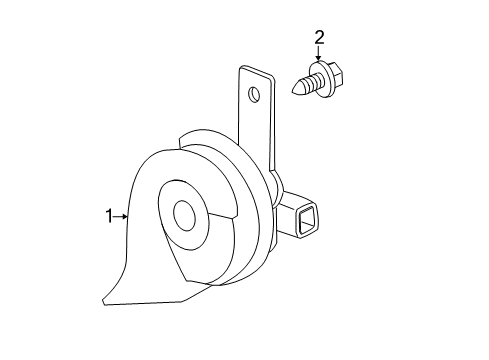 2022 Buick Enclave Horn Diagram