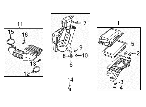 2004 Saturn Ion Air Intake Diagram