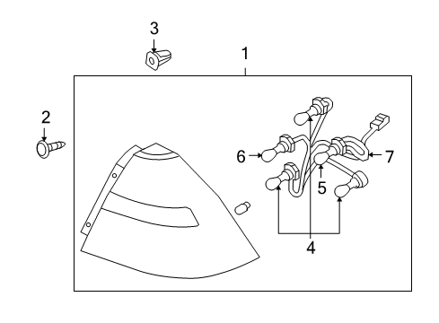 2008 Chevy Aveo Tail Lamps Diagram