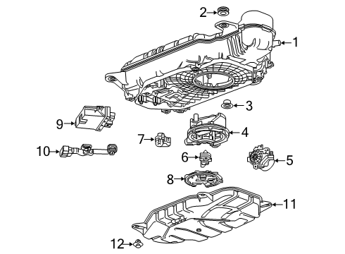 2019 Chevy Cruze Pressure Sensor Diagram for 39118775