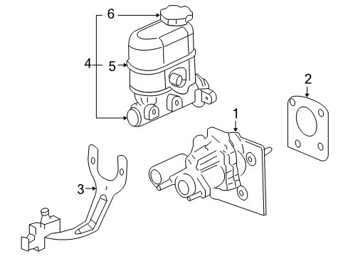 2006 Chevy Silverado 1500 Dash Panel Components Diagram