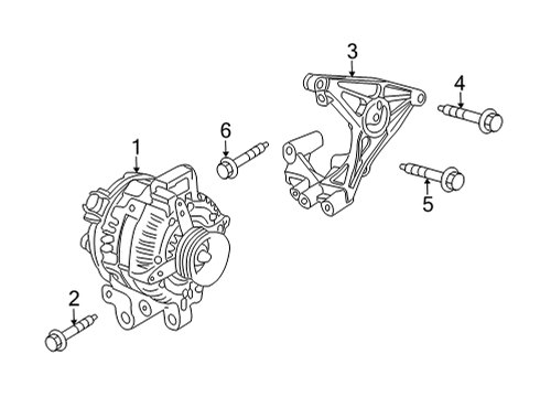 2022 Cadillac CT4 Alternator Diagram 3 - Thumbnail