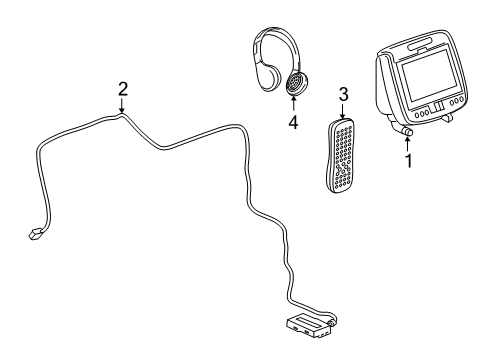 2018 GMC Yukon Module Diagram for 23274439