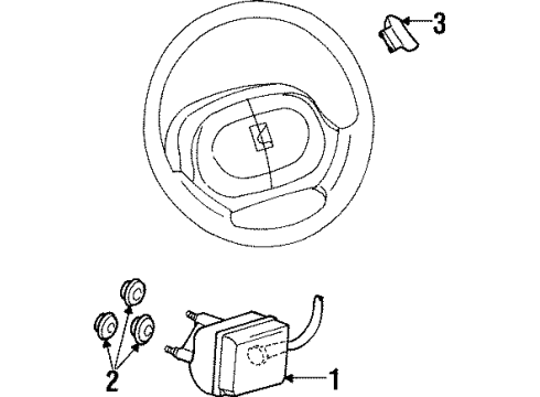 1999 Saturn SL2 Cruise Control System Diagram