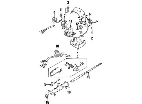 1999 GMC Yukon Ignition Lock, Electrical Diagram 2 - Thumbnail