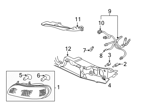 2002 Chevy Malibu Headlamps Diagram
