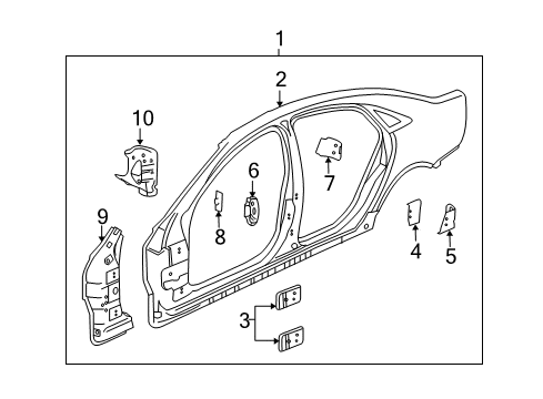 2012 Chevy Caprice Uniside Diagram