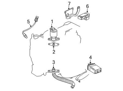 2003 Chevy Venture EGR System Diagram