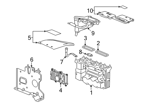 2007 Saturn Aura Electrical Components Diagram 5 - Thumbnail