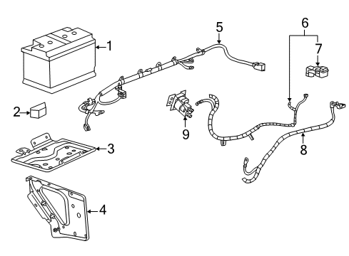 2013 Chevy Silverado 2500 HD Battery Diagram 3 - Thumbnail
