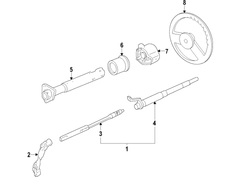 2003 GMC Savana 3500 Flex Coupling Diagram for 15839836