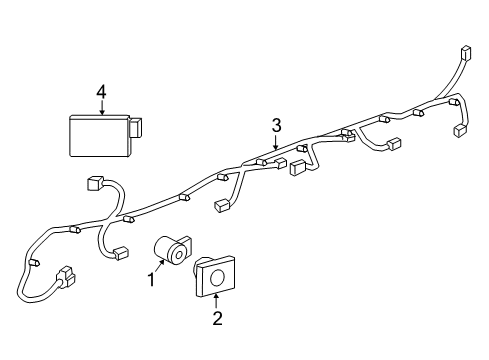 2019 Chevy Bolt EV Harness Diagram for 42724814