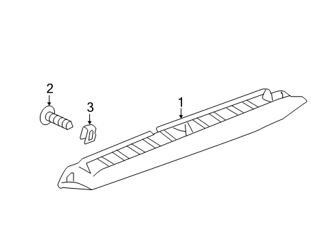 2022 Chevy Equinox High Mount Lamps Diagram