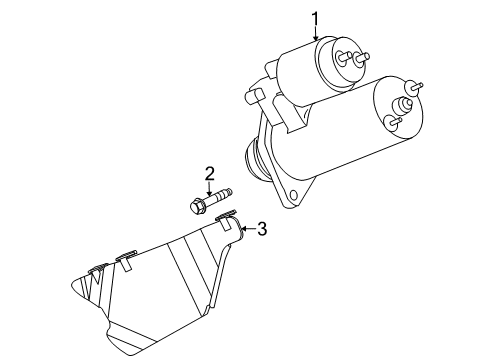 2012 Chevy Camaro Starter, Electrical Diagram 1 - Thumbnail