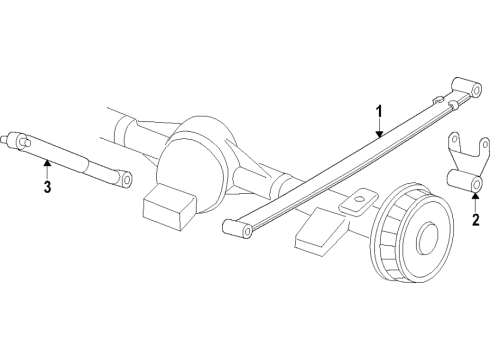 2022 Chevy Express 2500 Rear Suspension Diagram 2 - Thumbnail