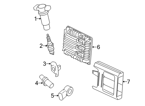 2019 Cadillac XTS Ignition System Diagram