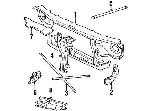 2000 Cadillac Eldorado Automatic Temperature Controls Diagram 2 - Thumbnail