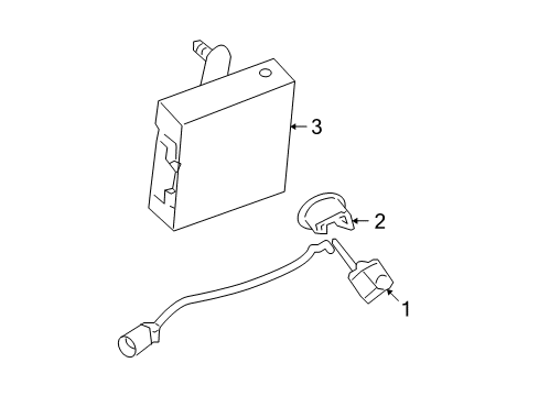 2012 GMC Acadia Electrical Components Diagram
