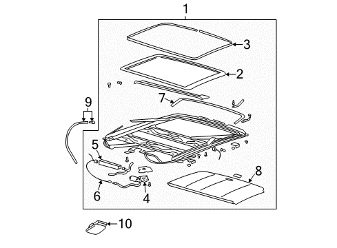 2004 Buick Regal Sunroof Diagram