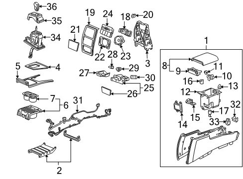 2009 Cadillac STS Turn Signal Switch Diagram for 20808029