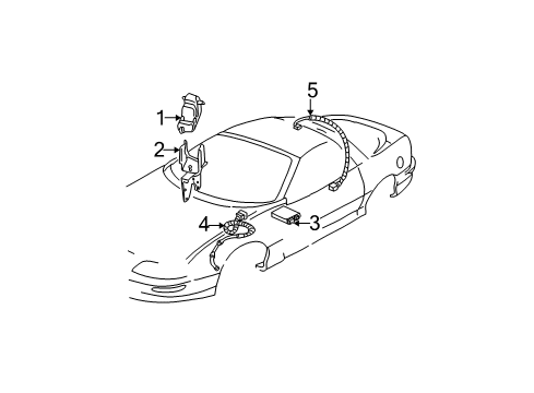 1999 Chevy Camaro Anti-Lock Brakes Diagram 1 - Thumbnail