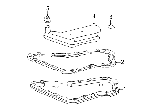 2003 Chevy Venture Transaxle Parts Diagram