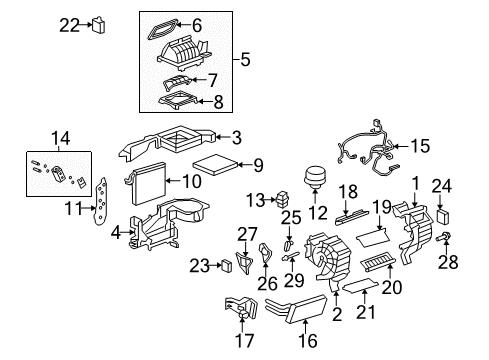 2009 Saturn Vue Fan Relay, Black Diagram for 96484304