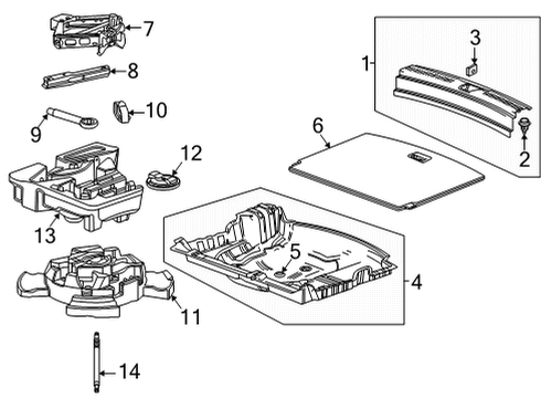 2023 Buick Encore GX Container Diagram for 42481751