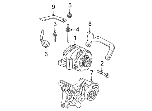 2005 Buick LeSabre Alternator Diagram