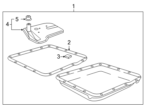 2010 Hummer H3T Automatic Transmission Diagram